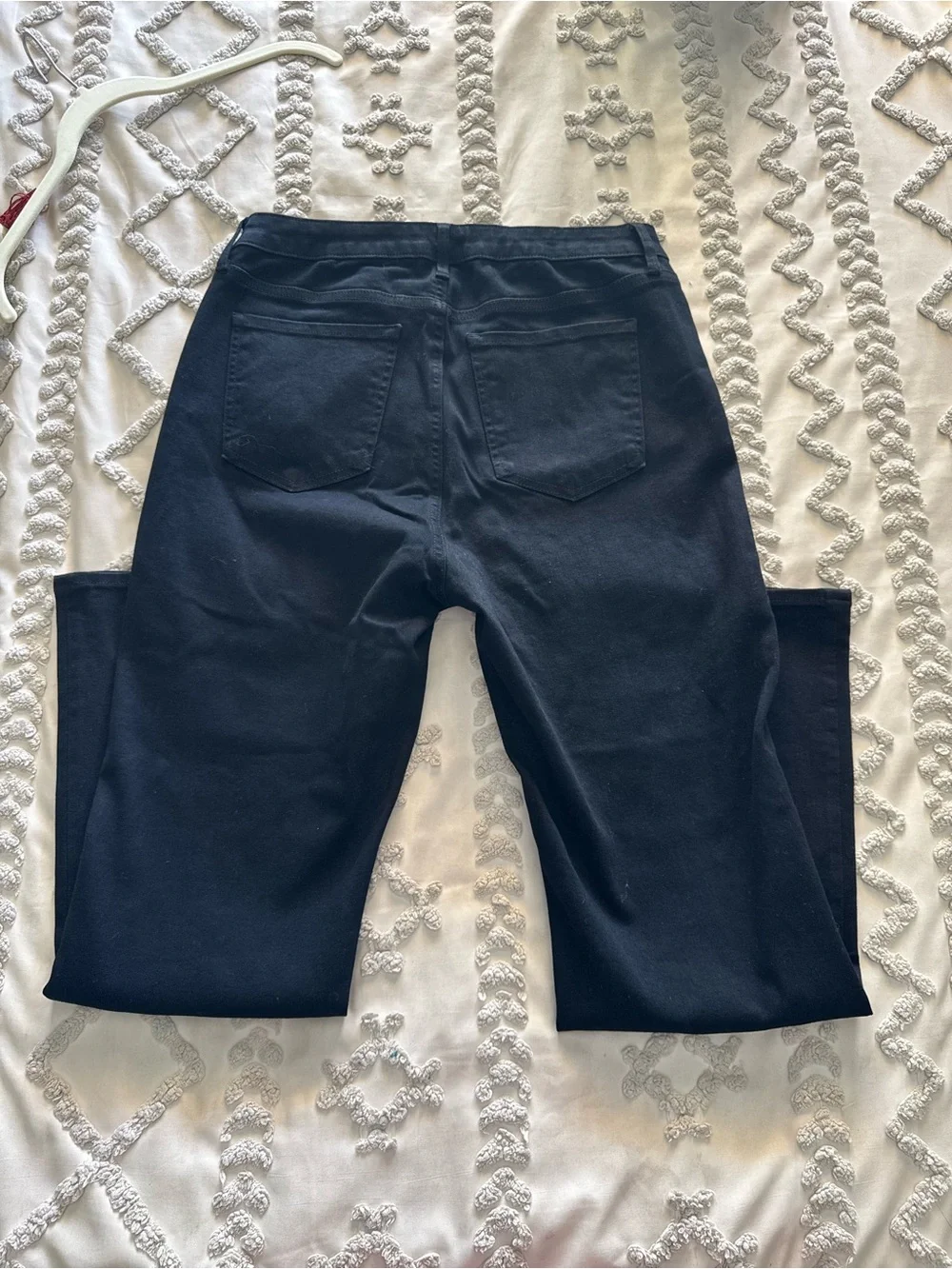 Quince Bella Stretch Kick Flare Jeans Black 31W 28Inseam